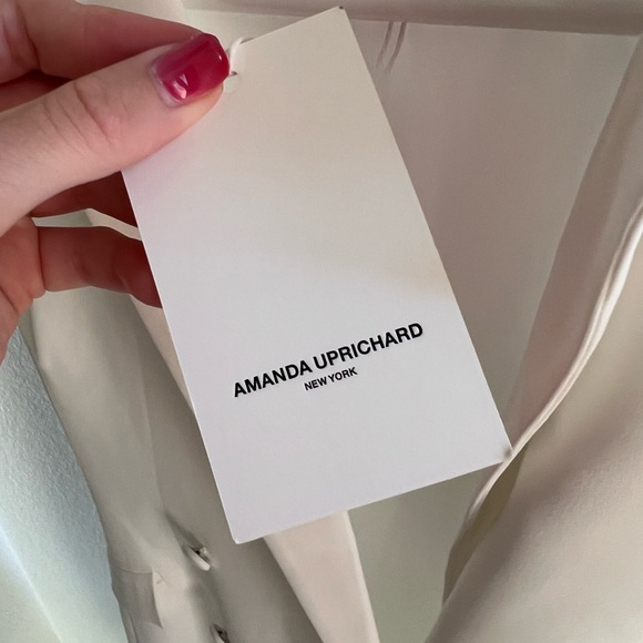 AMANDA UPRICHARD WHITE DRESS XS - Picture 4 of 5